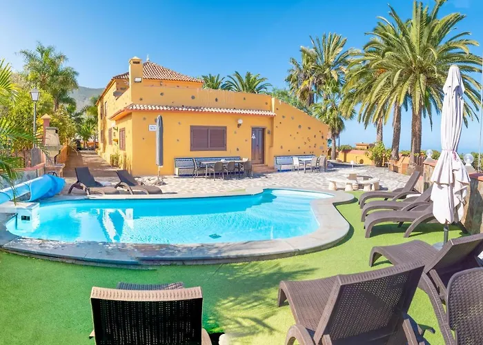 Pradera De Melo Heated Pool On Request-wifi-bbq Los Realejos